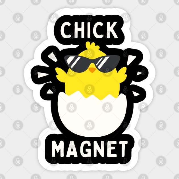 Chick Magnet Sticker by ChasingTees